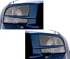 2005-2009 Mustang Painted Headlight Splitters